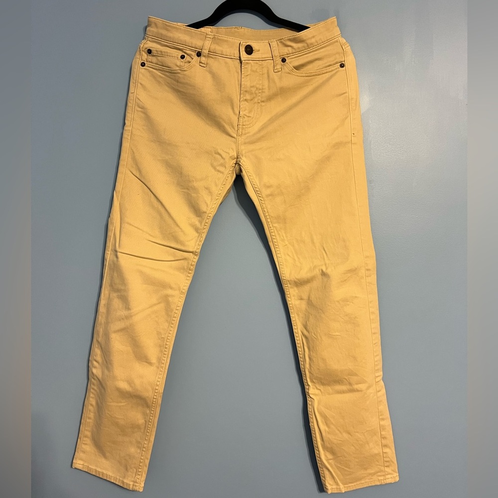 Hollister Men’s Khaki Pants Skinny 5 Pocket (28x30)
